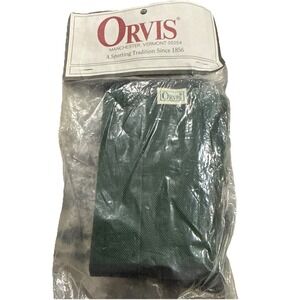 Orvis Wader Belt With Pouch Green Canvas New Old Stock